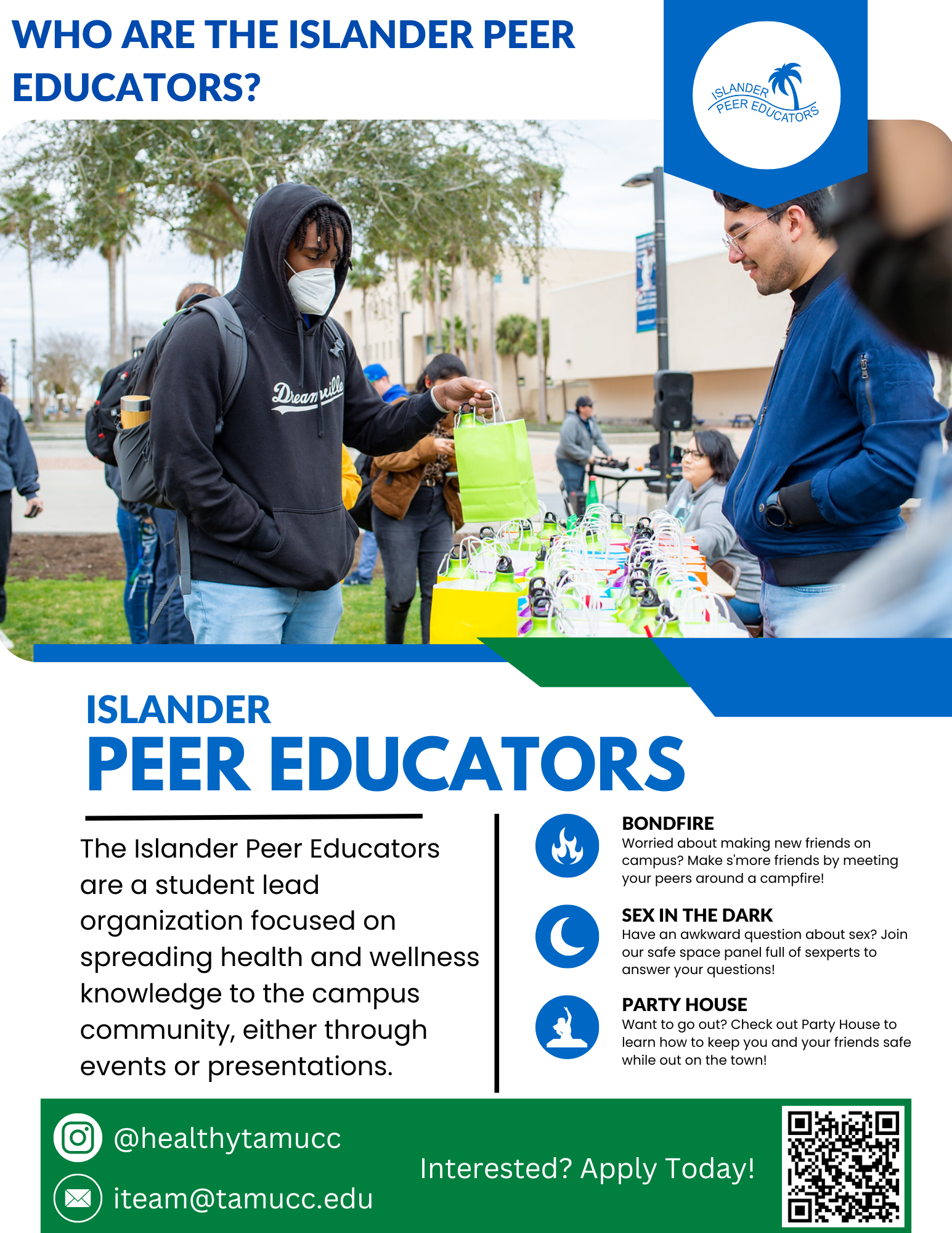 Islander Peer Educator Flyer